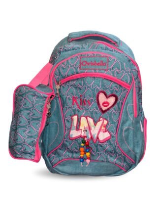 Chrisbella Kiss - Kids School Bag (Green)